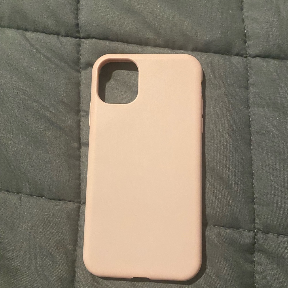 Light Pink iPhone 11 Silicone Case